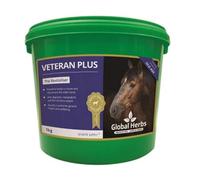 Global Herbs Veteran Plus for Horses - Powder - 1kg Tub