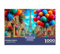 Global Icons Jigsaws 1000 Piece Puzzle Challenge High Difficulty Fit Together Perfectly for Adults & Kids Age 12 Years Up 38x26cm/1000pcs