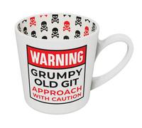 Global Journey Gifts Novelty Mug - Warning Grumpy Old Git