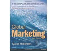 Global Marketing (6th Edition) by Hollensen, Svend (2013) Paperback