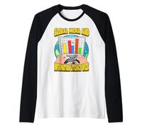 Global Media and Information Literacy Week Raglan Baseball Tee