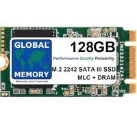 GLOBAL MEMORY 128GB M.2 2242 NGFF SATA 3 MLC WITH DRAM SOLID STATE DRIVE (SSD) - (INDUSTRIAL GRADE - ULTRA RELIABLE)