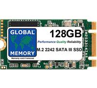 GLOBAL MEMORY 128GB M.2 2242 NGFF SATA 3 WWAN SOLID STATE DRIVE (SSD) FOR LENOVO THINKPAD X240 X250 X270 T440 T440S T450 T450S T460P T470 T470S