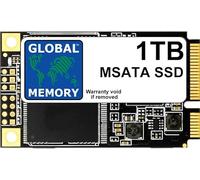 GLOBAL MEMORY 1TB MSATA SOLID STATE DRIVE (SSD) FOR LAPTOPS/DESKTOP PCs/SERVERS/WORKSTATIONS/MOTHERBOARDS