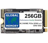 GLOBAL MEMORY 256GB M.2 2242 PCIe Gen3 x4 NVMe SOLID STATE DRIVE (SSD) FOR LAPTOPS/DESKTOP PCs/SERVERS/WORKSTATIONS/MOTHERBOARDS