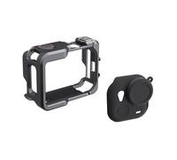 Global Metal Protective Case for Action Cameras, Consistent Mounts, Quick Arrangement, Sturdy Aluminium Alloy Camera Cage with Instant Mounting Structure