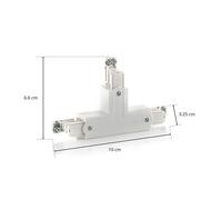 GLOBAL Noa T protective conductor inside right, white