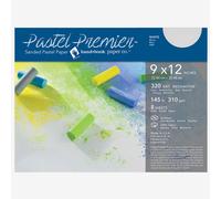 Global : Pastel Premier : Sanded Pastel Paper : Fine Grit : 9x12in : Pack of 8 : White