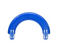 Global Race Track Connector, 180 Degree Banked Curve Piece, Curved Racing Path Extension Set with Smooth Link Design, Sturdy Toy Track Connector, Vehicle Media Path Build System Use 9.45x5.98 Inches