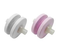 Global Replacement Set of 2 Ceramic Wheels for Global Ceramic Pull-Through Water Sharpener GS-440
