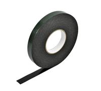 Global Self-Adhesive Black Automotive Double Sided Foam Tape | 20mm x 2mm x 10m Double Sided Car Tape for Insulating & Mounting Car Trims, Number Plates, Mirrors, Badges & More