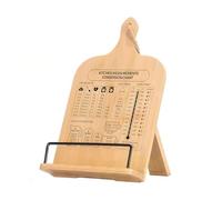 Global Size Recipe Book Planner Includes Accuracy Conversion Tables for Baking Cooking Efficiency in The Kitchen Present