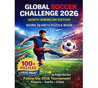 Global Soccer Challenge 2026: North American Edition Word Search Puzzle Book