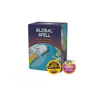 Global Spell | Fun & Travel-Friendly Geography Card Game for Kids Age 7+ | Learn Country Maps, Flags & Facts | Educational for Families & Classrooms