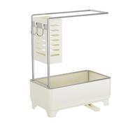 Global Spongiform Drain Rack Twelve Hundred Kitchen Craft Spaces Offering Multiple Color Preferences and Efficient Stream Black Spongiform Holder Grey White