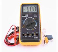 Global Tone Multimeter Digital MY64 Hand Multimeter DCV/ACV/DCA/ACA/Ohm/Cap/Hz/Temp