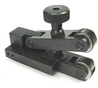 Global Tools Knurling Tool - V-Clamp Adjustable Spring Type - Compatible with Myford, Boxford, ML7 Series, CNC & Other Lathes - Grey, Black