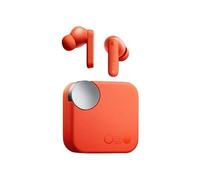 Global Verison Buds with 42 DB ANC Active Noise Cancellation with Transparency Mode IP54 Bluetooth 5.3 (Orange)