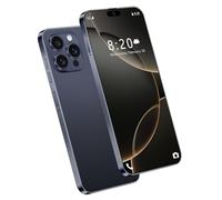 Global Version 5G 7.3" Smartphone for I16Pro Max, 16GB RAM 1TB ROM Mobile Phones, Android 14 Unlocked Cell Phone, Facial Fingerprint Unlocking Gps,Dark Blue-1TB