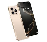 Global Version 5G 7.3" Smartphone for I16Pro Max, 16GB RAM 1TB ROM Mobile Phones, Android 14 Unlocked Cell Phone, Facial Fingerprint Unlocking Gps,Desert Gold-1TB