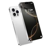 Global Version 5G 7.3" Smartphone for I16Pro Max, 16GB RAM 1TB ROM Mobile Phones, Android 14 Unlocked Cell Phone, Facial Fingerprint Unlocking Gps,White-1TB