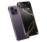 Global Version 5G 7.3" Smartphone for I16Pro Max, 16GB RAM 1TB ROM Mobile Phones, Android 14 Unlocked Cell Phone, Facial Fingerprint Unlocking Gps,Purple-1TB