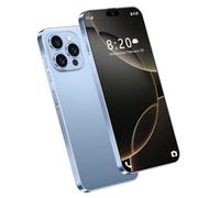 Global Version 5G 7.3" Smartphone for I16Pro Max, 16GB RAM 1TB ROM Mobile Phones, Android 14 Unlocked Cell Phone, Facial Fingerprint Unlocking Gps,Blue-1TB