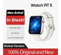 Global Version HUAWEI Watch FIT 5 Smartwatch compatible with iOS and Android 10 Day Battery Life Heart Rate Sleep Monitor GPS Black