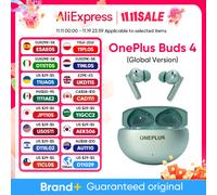 OnePlus Buds 4 Bluetooth Wireless Earbuds, in-Ear True Wireless with Active Noise Cancellation -Zen Green (2 Years Warranty)