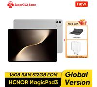 Global Version Original HONOR MagicPad 3 Tablet Snapdragon 8 Gen 3 13.3'' LCD 165Hz HONOR Eye Comfort Display 12450mAh Battery Add Keyboard
