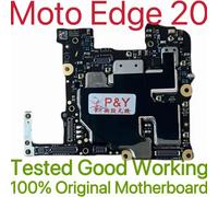 Global Version Original Unlocked Motherboard for Moto Edge 20 Tested Circuit Plate Main Logic Board for Moto Edge 20 RAM6GB ROM128GB