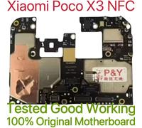 Global Version Original Unlocked Motherboard for Xiaomi Poco X3 NFC Tested Circuit Plate Main Logic Board for Xiaomi Poco X3 NFC RAM4GB ROM64GB