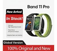 Global Version Smart Watch Huawei Band 11 Pro Wrist Smart Band 1.62'' AMOLED Screen Smartwatch Heart Rate Smartband Black
