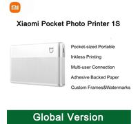 Global Version Xiaomi Mi Portable Photo Printer Bluetooth 5.0 BLE ZINK Inkless Technology AR Video Printing Support Mi Home APP WHITE