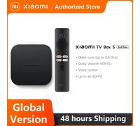 Global Version Xiaomi TV Box S 3rd Gen - 4K UHD, Google TV, 32GB Memory, Dolby Vision & Atmos, WiFi 6, HDMI 2.1, Fast Streaming TV BOX 3rd