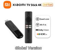 Global Version Xiaomi TV Stick 4K 2nd Gen 2025 2GB RAM 8GB ROM Bluetooth Wifi6 Dolby Vision TV Dongle Portable Streaming Media type 3