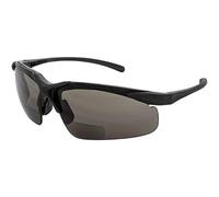 Global Vision Eyewear Apex +200 Series Sunglasses with Matte Black Frame and Smoke Safety Lenses