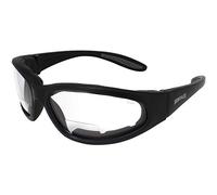 Global Vision Eyewear Hercules Bifocal 2.0 Magnification Anti-Fog Safety Glasses with EVA Foam, Clear Lens