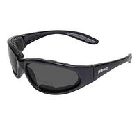 Global Vision Eyewear Hercules Bifocal 2.5 Magnification Anti-Fog Safety Glasses with EVA Foam, Smoke Lens
