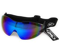 Global Vision Shatterproof UV400 G-Tech Jockeys Riding Goggles for Point to Point National Hunt Flat Or Work Complete with Storage Pouch & Microfibre Lens Cloth