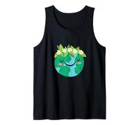 Global Warming Climate Change Planet Science Conservatino Tank Top