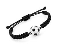 GlobalDecor Soccer Bracelet Soccer Gift, 2026 World Cup Decor Adjustable Braided Paracord Bracelet, Soccer Bracelet for Women Unisex Sport Fan Jewelry for Daily Wear & Match Celebrations, Adjustable