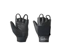Globaleather Classic Fingerless Black Wheelchair Glove (Large) GSGBLN