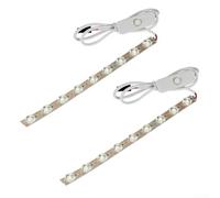 GLOBALHUT 2PCS LED Light Strip for Bambu Lab A1 Mini Enhanced Lighting Solution for 3D Printers, 24V Voltage with High Color Rendering
