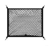 GLOBALHUT 5 Pcs Car Baggage Fixed Net, Car Boot Net 160×120cm Car Trunk Net Elastic Nylon Baggage Cargo Fixed Net, For Car Boot Vehicle Van SUV(double layer)