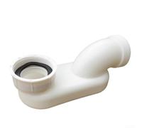 GLOBALHUT Bathtub Drain, Adjustable Bath Trap, G1-1/2 Flexible P Trap Bathtub Shower Drain Pipe Low Profile Space-Saving Design