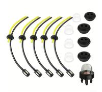 GLOBALHUT Petrol Filter Kit, Rubber Seals And Fuel Hose Set In Petrol Filter Kit For Brush Cutter And Hedge Trimmer Applications, Lawn Mowers, Lawn Trimmers(14pcs)