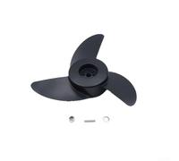 GLOBALHUT Plastic Outboard Propeller for SUNELEXE Savylor Marina Watersnake, 2/3 Electric Trolling Motor Parts with Pin Nut(A)