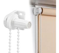 GLOBALHUT Roller Blind Mechanism Parts Kit, 32 Pieces Set 17MM Plastic Window Shade Control Head Components Replacement Hardware, For Curtain System