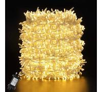 GlobaLink Christmas Lights Outdoor, 50m 2000 LED Cluster Lights, Warm White